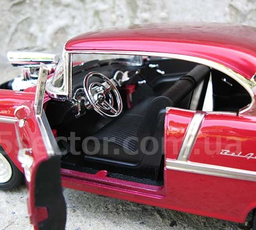 Chevrolet Bel Air Tuning 1955 Модель 1:18 Красный