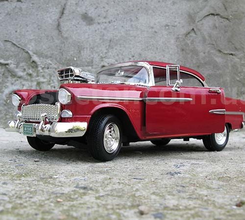 Chevrolet Bel Air Tuning 1955 Модель 1:18 Красный