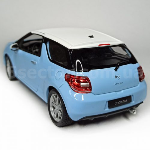 Citroen DS3 Коллекционная модель 1:24 Голубой