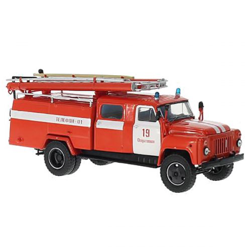Пожарный автомобиль АЦ-30 (53-12) 106В Модель 1:43