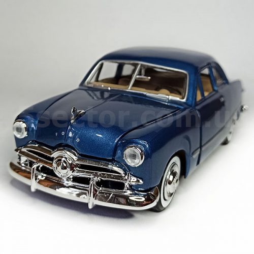 Ford Custom Club Coupe 1949 Модель 1:24 Синий