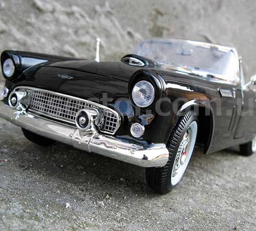 Ford Thunderbird Convertible 1956 Модель 1:18 Черный