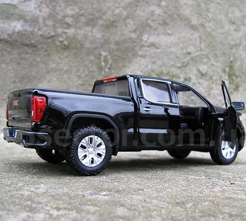 GMC Sierra 1500 Denali Crew Cab 2019 Модель 1:24 Черный