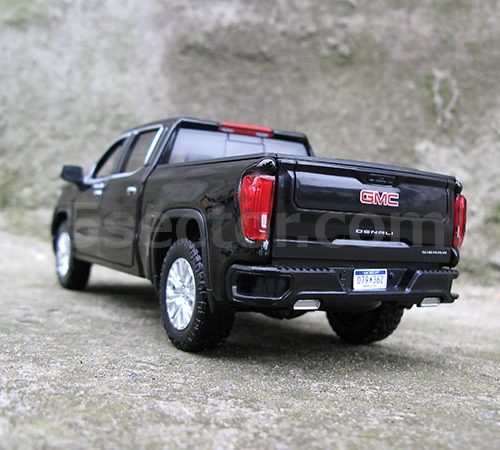 GMC Sierra 1500 Denali Crew Cab 2019 Модель 1:24 Черный