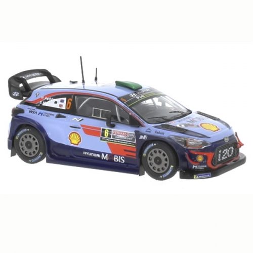 Hyundai i20 WRC No.6 Rallye WM 2018 Модель 1:43