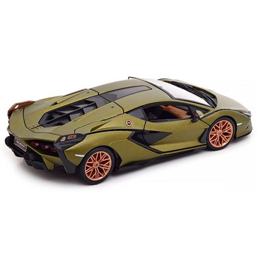 Lamborghini Sián FKP 37 2019 Модель 1:24 Зеленый матовый