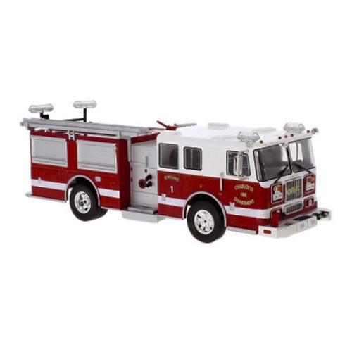 Seagrave Marauder II Charlotte Fire Department Модель 1:43