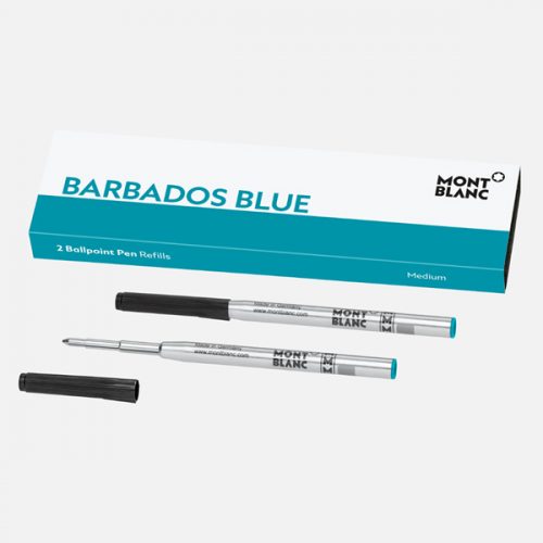 Стержень для шариковой ручки Montblanc цвет Barbados Blue