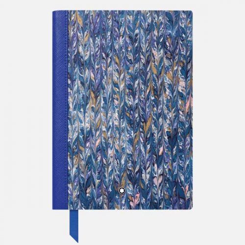 Записная книжка Montblanc #146 Marble effect синий цвет