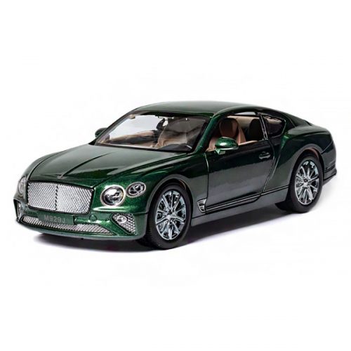 Bentley Continental GT Coupe 2019 Модель 1:24 Зеленый