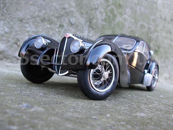 Bugatti Type 57SC Atlantic 1938 Модель 1:18 Черный