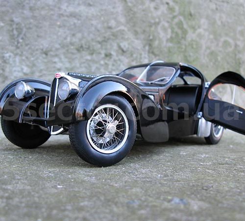 Bugatti Type 57SC Atlantic 1938 Модель 1:18 Черный