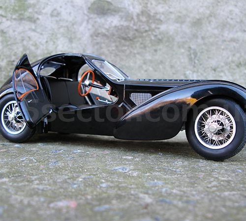 Bugatti Type 57SC Atlantic 1938 Модель 1:18 Черный