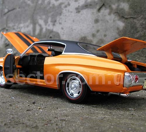 Chevrolet Chevelle SS 454 Sport 1971 Модель 1:18 Оранжевый