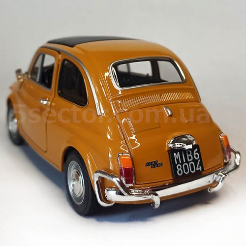 Fiat Nuova 500 1957 Модель 1:18 Желтый