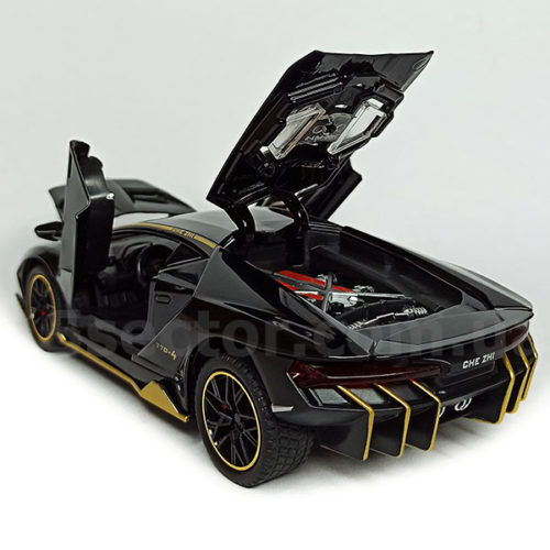 Lamborghini Centenario LP770-4 Модель 1:24 Черный