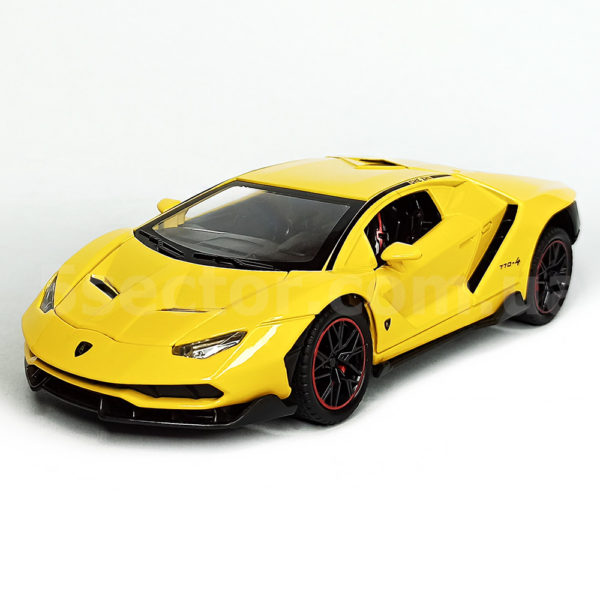 Lamborghini Centenario LP770-4 Модель 1:24 Желтый