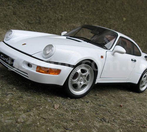 Porsche 911 (964) Turbo Модель 1:18 Белый