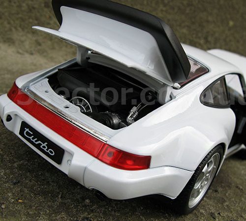 Porsche 911 (964) Turbo Модель 1:18 Белый