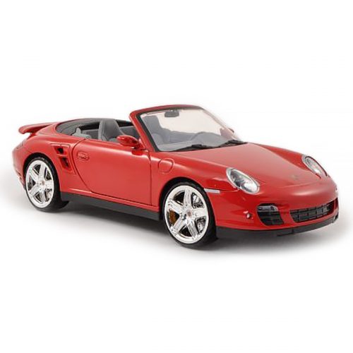 Porsche 911 (997) Turbo Convertible Модель 1:18 Красный