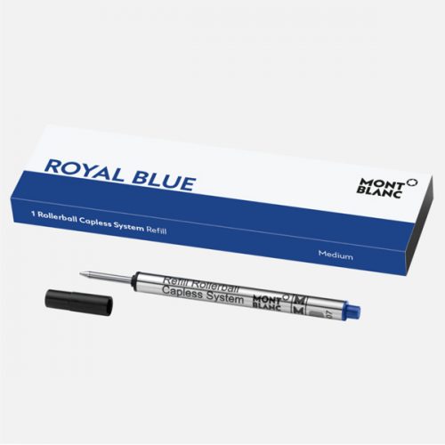 Стержень для роллера Montblanc Capless System цвет Royal Blue