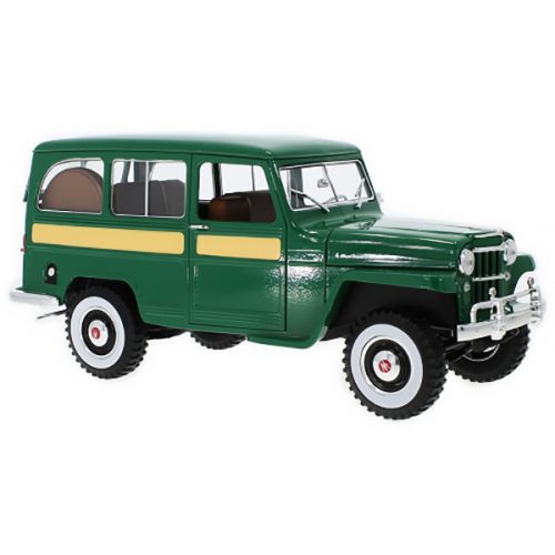 Jeep Willys Station Wagon 1955 Модель 1:18 Зеленый