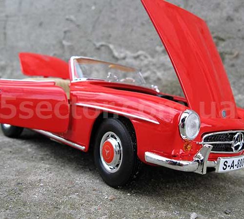 Mercedes-Benz 190 SL 1955 Модель 1:18 Красный