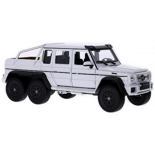 Mercedes-Benz G63 AMG 6x6 Модель 1:24 Белый