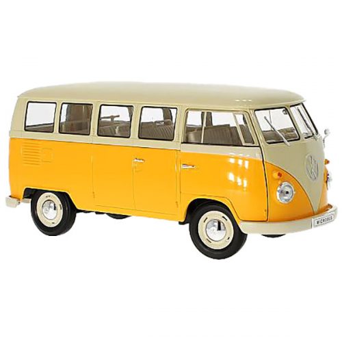 Volkswagen T1 Bus 1963 Модель 1:18 Желтый