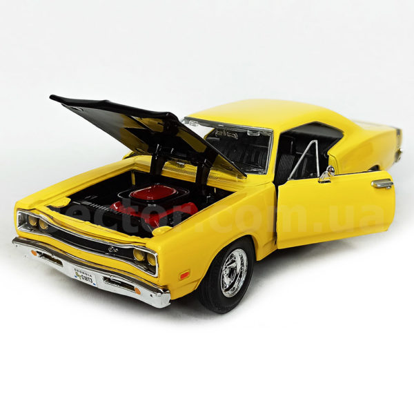 Dodge Coronet super Bee 1969 Модель 1:24 Желтый