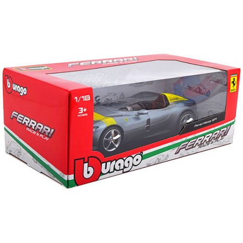 Ferrari Monza SP1 2019 Модель 1:18 Серый