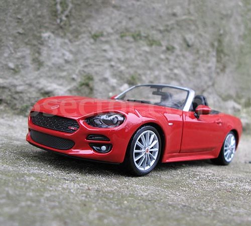 Fiat 124 Spider 2017 Модель 1:24 Красный