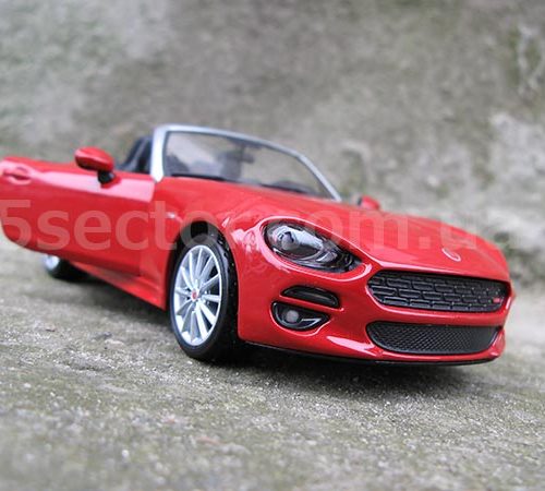 Fiat 124 Spider 2017 Модель 1:24 Красный