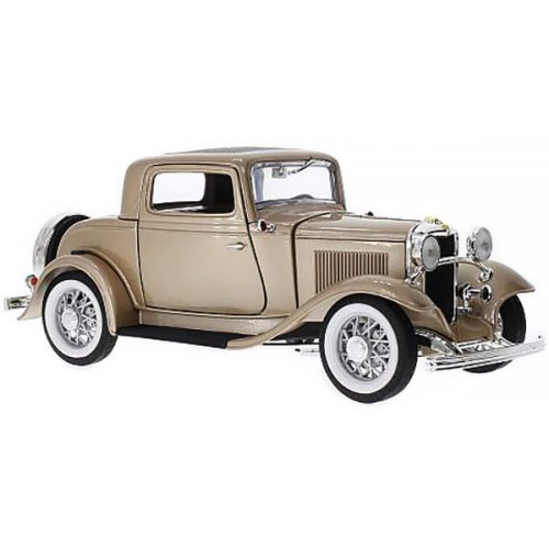Ford 3-Window Coupe 1932 Модель 1:18 Бежевый