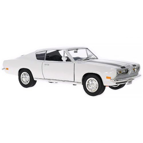 Plymouth Barracuda 1969 Модель 1:18 Белый