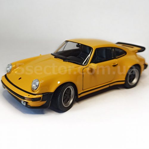 Porsche 911 Turbo 3.0 1974 Модель 1:24 Желтый