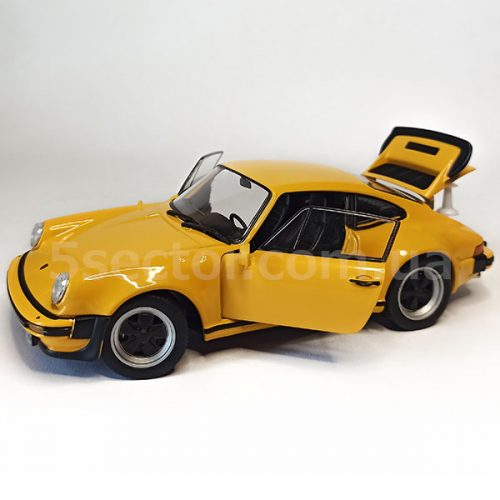 Porsche 911 Turbo 3.0 1974 Модель 1:24 Желтый