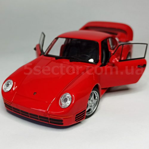 Porsche 959 Коллекционная модель 1:24 Красный