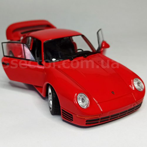 Porsche 959 Коллекционная модель 1:24 Красный