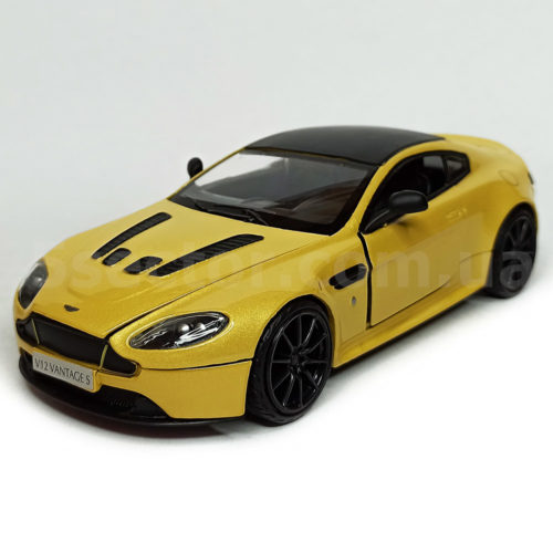 Aston Martin V12 Vantage S Модель 1:24 Желтый
