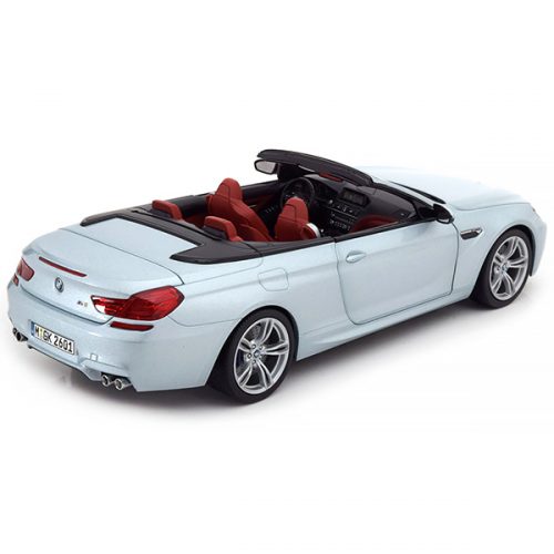 BMW M6 F12 Convertible 2012 Модель 1:18 Голубой