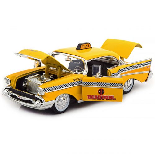 Deadpool & Chevrolet Bel Air 1957 Модель 1:24