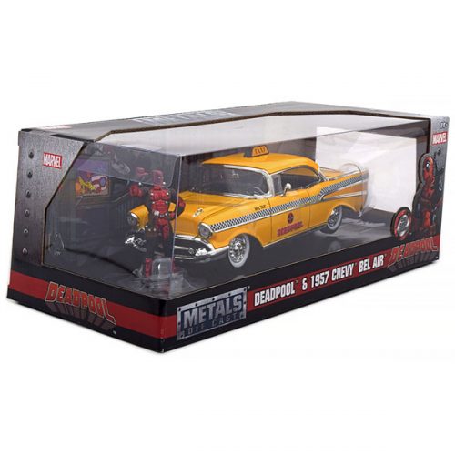 Deadpool & Chevrolet Bel Air 1957 Модель 1:24