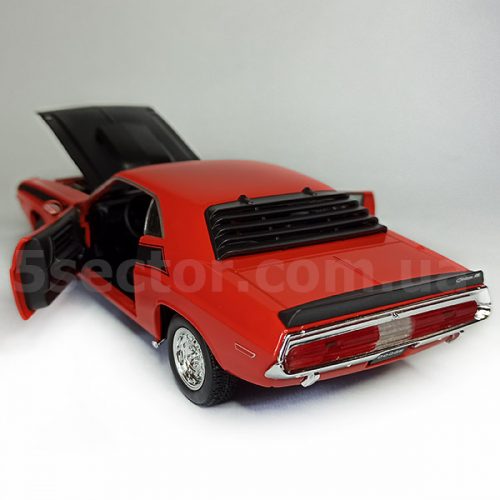 Dodge Challenger T/A 1970 Модель 1:24 Оранжевый