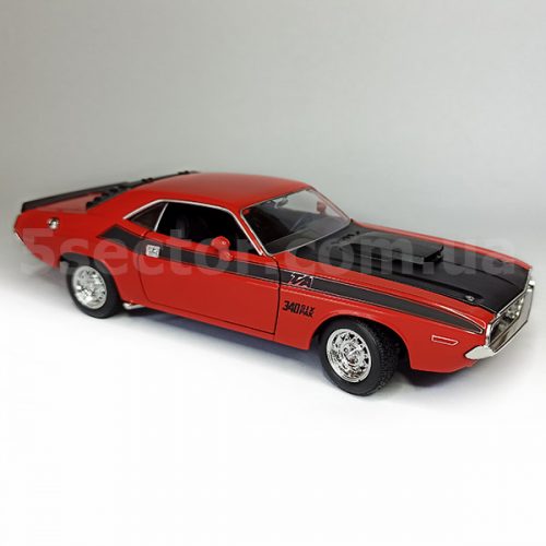 Dodge Challenger T/A 1970 Модель 1:24 Оранжевый