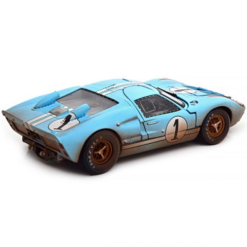 Ford GT40 MK II No.1 24h Le Mans 1966 Dirty Version 1:18