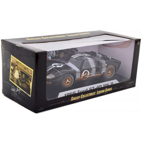 Ford GT40 MK II No.2 24h Le Mans 1966 Dirty Version 1:18