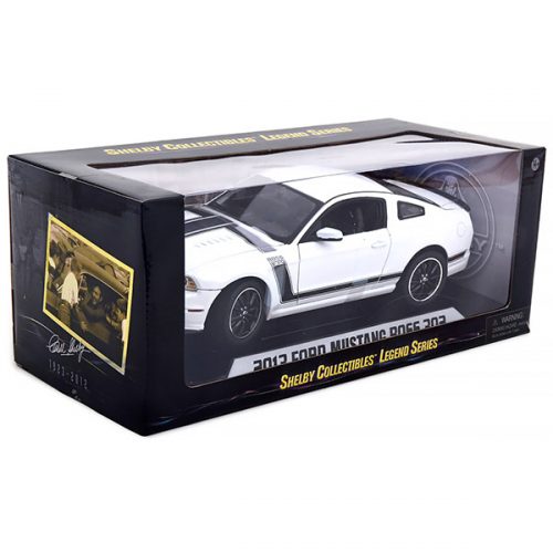 Ford Mustang Boss 302 2013 Модель 1:18 Белый