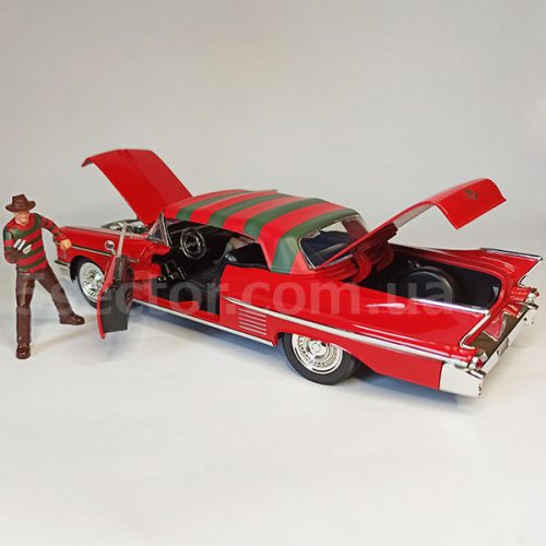 Freddy Krueger & Cadillac Series 62 1958 Модель 1:24