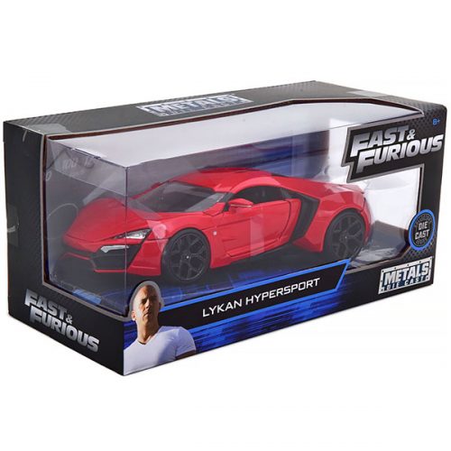 Lykan Hypersport Fast & Furious Модель 1:24 Красный